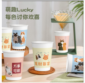 猫咪纸杯100只
