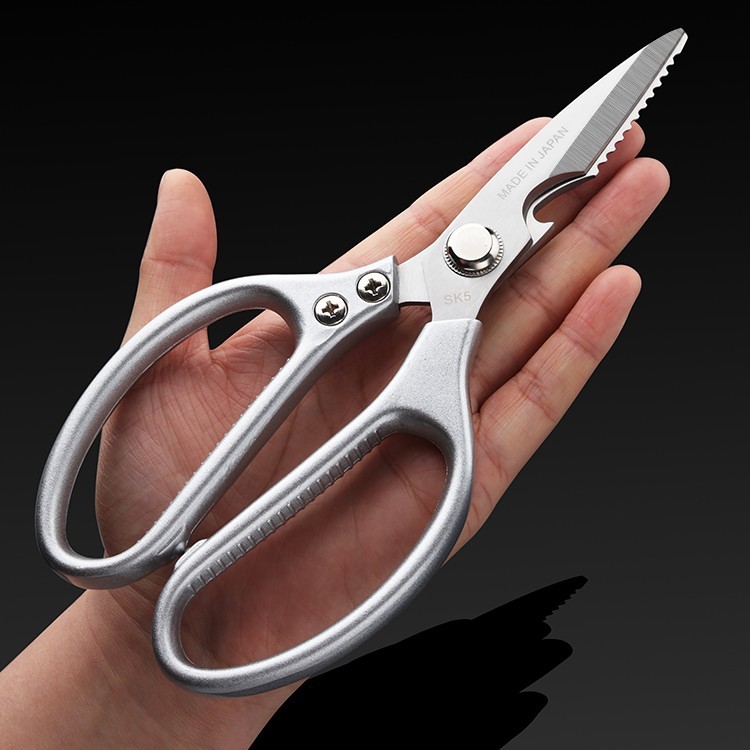 【新疆西藏包邮专线】sk5不锈钢剪刀全不锈钢厨房剪刀多功能剪鸡骨家用杀鱼剪骨头专用